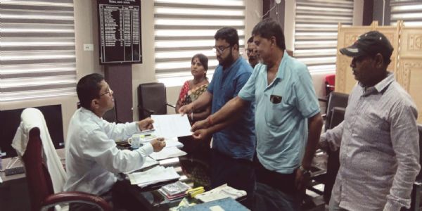 দক্ষিণ ত্রিপুরা কিষাণ জেলা কংগ্রেসের ডেপুটেশন
