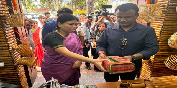 বাঁশকে কেন্দ্র করে ত্রিপুরার অর্থনৈতিক প্রবৃদ্ধির সম্ভাবনা রয়েছে : শিল্প ও বাণিজ্য মন্ত্রী