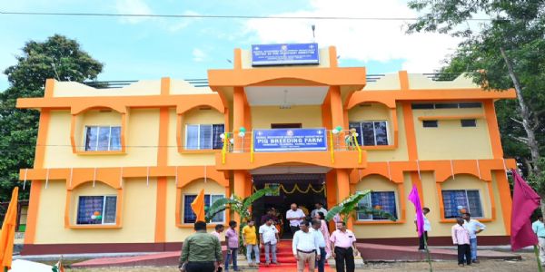 হাওয়াইবাড়িতে প্রাণী সম্পদ বিকাশ দফতরের নব নির্মিত সহ-অধিকর্তা কার্যালয়ের উদ্বোধন