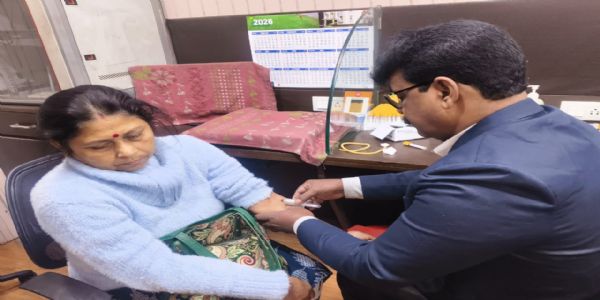 কলকাতা প্রেস ক্লাবের উদ্যোগে স্বাস্থ্য শিবির