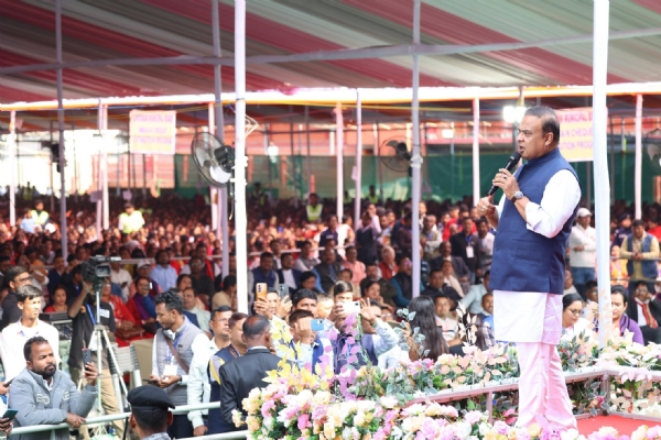 বিলাসীপাড়ায় মুখ্যমন্ত্রী মহিলা উদ্যোমিতা অভিযান উপলক্ষ্যে আয়োজিত সমাবেশে ড. শর্মা