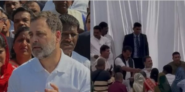 ইন্দোরে রাহুল গান্ধী, দূষিত পানীয় জলে মৃত্যু নিয়ে সরব বিরোধী দলনেতা