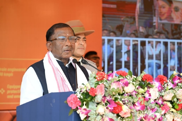 উদ্বোধনী অনুষ্ঠানে অসমের রাজ্যপাল লক্ষ্মণপ্রসাদ আচার্য