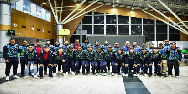 সন্তোষ ট্রফি ফুটবল খেলতে অসমে পৌঁছলো বাংলার দল