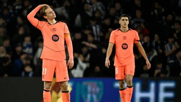 অবশেষে থামালো  বার্সিলোনার জয়রথ