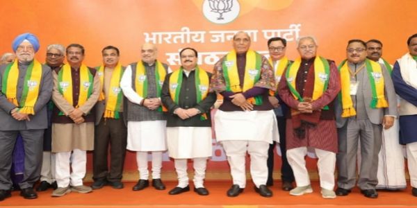 নেই কোনও প্রতিদ্বন্দ্বী, বিজেপির সর্বভারতীয় সভাপতি হলেন নিতিন নবীন