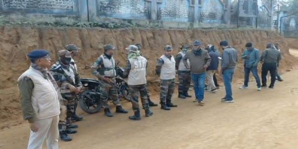 সাব্রুমে এসটিএফ-এর ব্যাপক তল্লাশি অভিযান