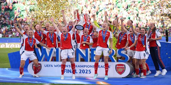 ২০২৫ সালের সর্বোচ্চ আয়কারী মহিলা ফুটবল ক্লাব আর্সেনাল, চেলসি দ্বিতীয় স্থানে