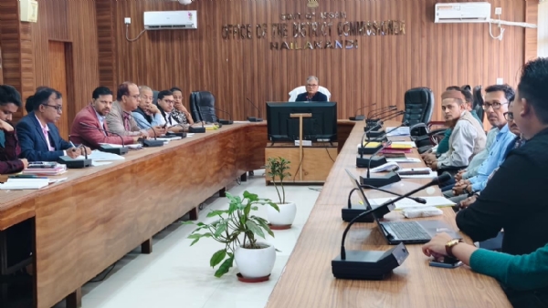 হাইলাকান্দিতে জেলা উন্নয়ন কমিটির বৈঠক হাইলাকান্দিতে জেলা উন্নয়ন কমিটির বৈঠক