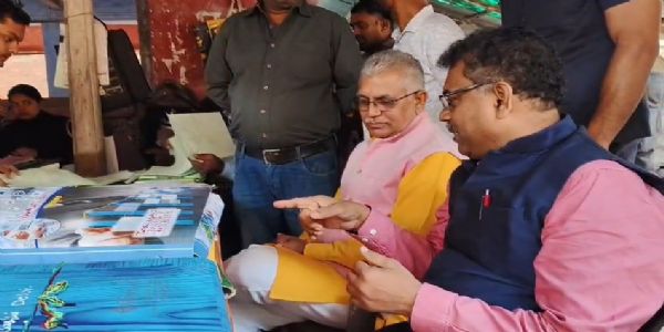 সাম্প্রদায়িক উস্কানির মামলায় ঝাড়গ্রাম আদালতে হাজির দিলিপ ঘোষ