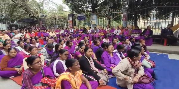 আশা কর্মীদের আন্দোলনে পুলিশের দমন-পীড়নের অভিযোগ, শিলিগুড়িতে নাগরিক কনভেনশন