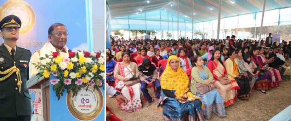 গুয়াহাটি ব্লাইন্ড হাইস্কুলের সুবর্ণজয়ন্তী উপলক্ষ্যে আয়োজিত অনুষ্ঠানে বক্তব্য পেশ করছেন রাজ্যপাল গুয়াহাটি ব্লাইন্ড হাইস্কুলের সুবর্ণজয়ন্তী উপলক্ষ্যে আয়োজিত অনুষ্ঠানে বক্তব্য পেশ করছেন রাজ্যপাল