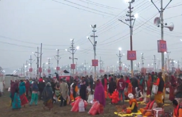 ত্রিবেণী সঙ্গমে শাহী স্নান পুণ্যার্থীদের, সমস্ত ব্যবস্থাপনা মসৃণ