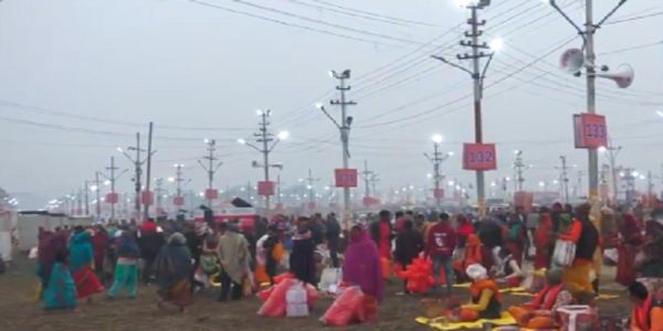 ত্রিবেণী সঙ্গমে শাহী স্নান পুণ্যার্থীদের, সমস্ত ব্যবস্থাপনা মসৃণ