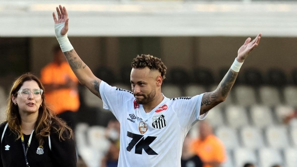 বিশ্বকাপে ফিরে আসার লক্ষ্যে সান্তোসের সাথে নেইমারের চুক্তি ২০২৬ সাল পর্যন্ত বৃদ্ধি বিশ্বকাপে ফিরে আসার লক্ষ্যে সান্তোসের সাথে নেইমারের চুক্তি ২০২৬ সাল পর্যন্ত বৃদ্ধি