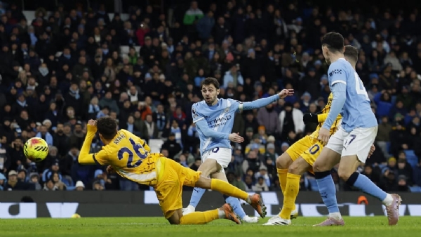 ইংলিশ প্রিমিয়ার লিগ: সিটির টানা তৃতীয় ড্র, পিছিয়ে পড়লো শিরোপা পুনরুদ্ধারের লড়াইয়ে