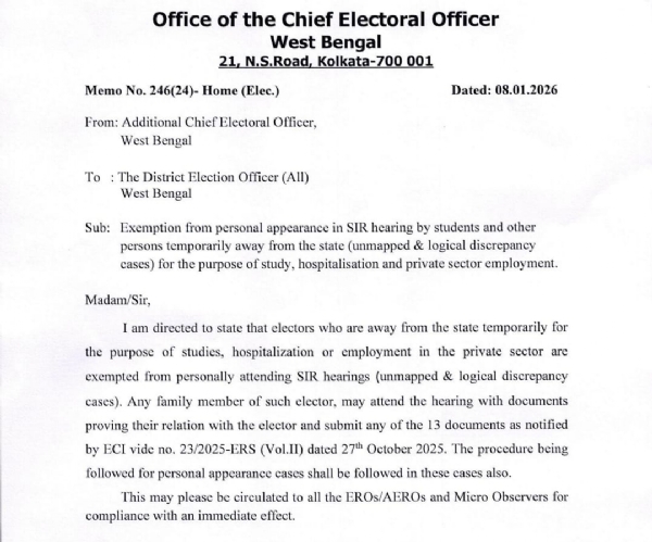 এসআইআর-র শুনানী এসআইআর-র শুনানী