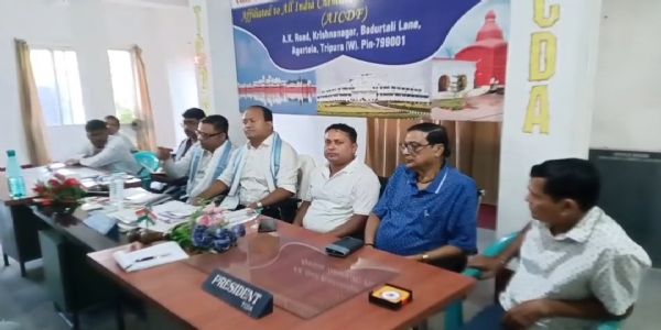 ডিজিটাল স্বাস্থ্য পরিষেবা চালু করতে উদ্যোগী ত্রিপুরা কেমিস্ট অ্যান্ড ড্রাগিস্টস অ্যাসোসিয়েশন