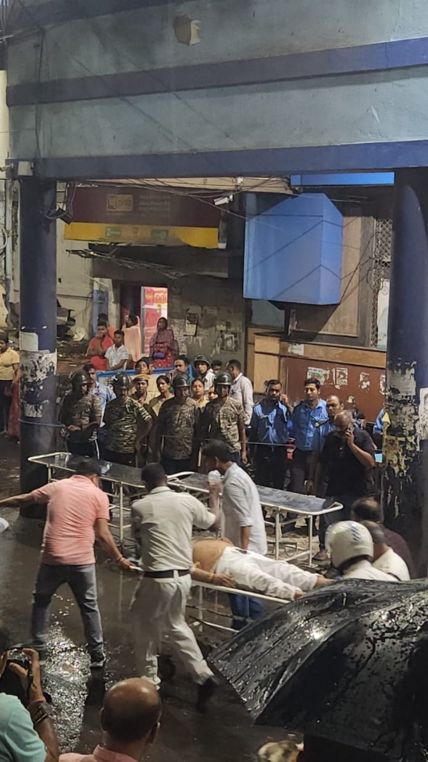 চোরবাগান মণ্ডপে পদপিষ্টের ঘটনায় আহতরা