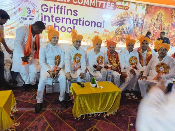 खड़गपुर में रावण दहन का कार्यक्रम