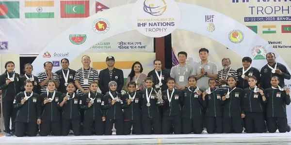 বেগম খালেদা জিয়া আইএইচএফ নেশন্স ট্রফি: বাংলাদেশকে হারিয়ে চ্যাম্পিয়ন ভারত