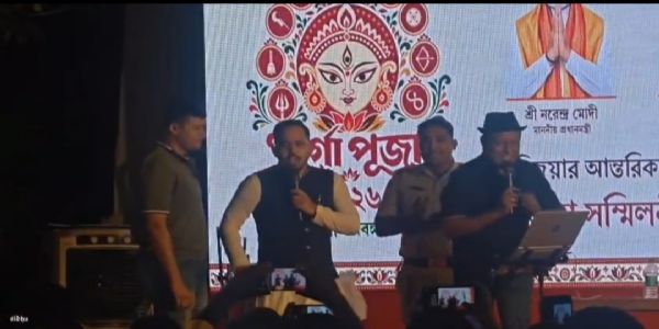তারকেশ্বর থানার উদ্যোগে বিজয়া সম্মিলনী, উপস্থিত বিধায়ক সন্তু পান