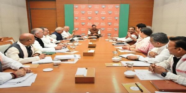 আসন্ন কর্মসূচি ও ভবিষ্যৎ কর্মপরিকল্পনা নিয়ে বিজেপির বৈঠক