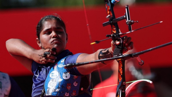 এশিয়ান গেমস ২০২৬: কোরিয়ান ওহ ইয়েজিনকে হারিয়ে ভারতের প্রথম ব্যক্তিগত রিকার্ভ আর্চারিতে সোনার পদক জিতলেন কুমকুম এশিয়ান গেমস ২০২৬: কোরিয়ান ওহ ইয়েজিনকে হারিয়ে ভারতের প্রথম ব্যক্তিগত রিকার্ভ আর্চারিতে সোনার পদক জিতলেন কুমকুম
