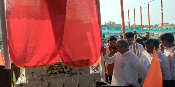 আরামবাগে শ্যামাপ্রসাদ মুখোপাধ্যায়ের মূর্তি উন্মোচন, উপস্থিত মহকুমার বিধায়কেরা