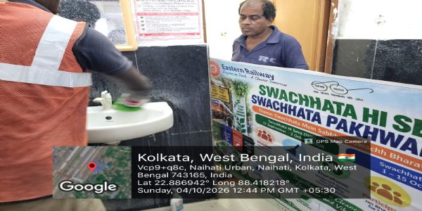 পরিচ্ছন্নতা পূর্ব রেলের উদ্যোগে স্বচ্ছতা অভিযানে বিভিন্ন রেলস্টেশন থেকে রান্নাঘর, পরিচ্ছন্নতায় গুরুত্ব আরোপ
