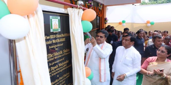 আধুনিক ও জনবান্ধব পরিকাঠামো গড়তে সকলের সহযোগিতা চান মুখ্যমন্ত্রী ডাঃ সাহা