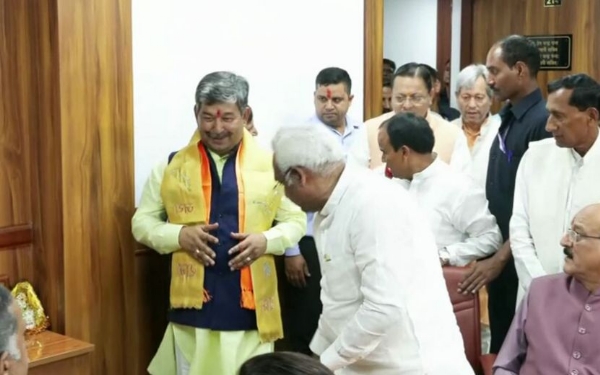 রাজ্যসভা নির্বাচনের মনোনয়নপত্র পেশ বিজেপি প্রার্থী দীনেশ আর্যর