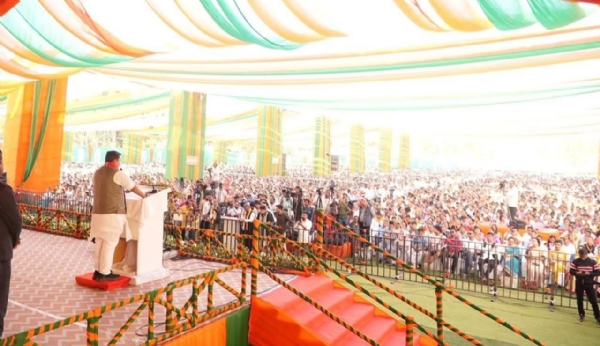 পৃষ্ঠাপ্রমুখ সম্মেলনে বিজেপি সভাপতি নীতিন নবীন