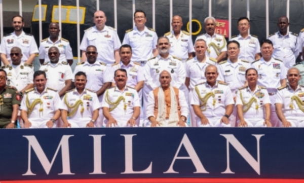 বিশাখাপত্তনমে ত্রয়োদশ মিলন-২০২৬ মহড়ার উদ্বোধন রাজনাথের