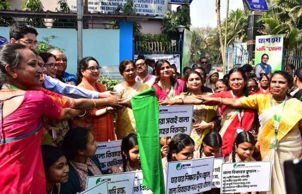 বাল্যবিবাহের বিরুদ্ধে সচেতনতা প্রচারের লক্ষ্যে রাজ্যে সূচনা হলো বাল বিবাহ মুক্তি রথের