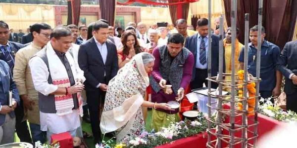 ঐতিহাসিক বৃন্দাবনী বস্ত্র সংরক্ষণের জন্য গুয়াহাটিতে প্ৰস্তাবিত জাদুঘরের শিলান্যাস মুখ্যমন্ত্রীর