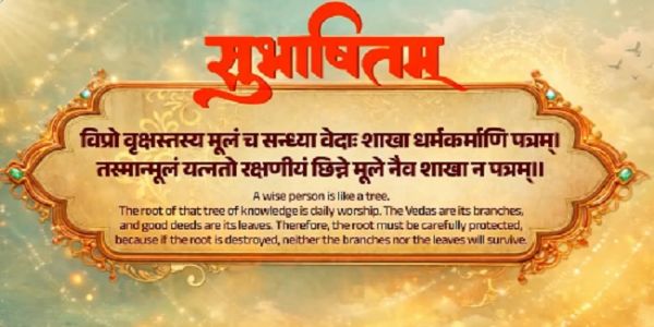 সমাজ মাধ্যমে সংস্কৃত সুভাষিতম ভাগ করে নিলেন প্রধানমন্ত্রী