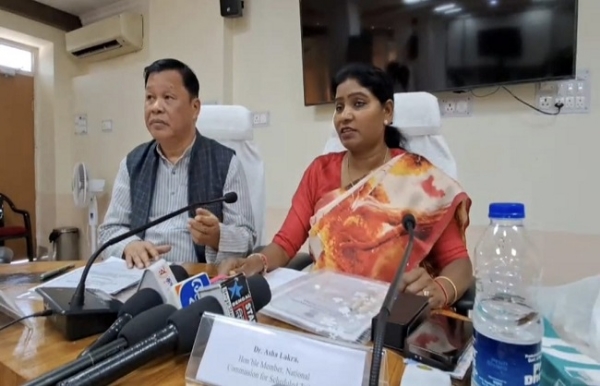 বৈঠকে গড়হাজির জেলা শাসক ও পুলিশ সুপার ---ক্ষুব্ধ জাতীয় এস টি কমিশন-