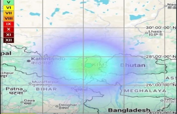 সিক্কিমে ৪.৬ মাত্রার ভূমিকম্প, ক্ষয়ক্ষতির খবর নেই সিক্কিমে ৪.৬ মাত্রার ভূমিকম্প, ক্ষয়ক্ষতির খবর নেই