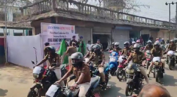 বিলোনিয়ায় বাইক রেলি