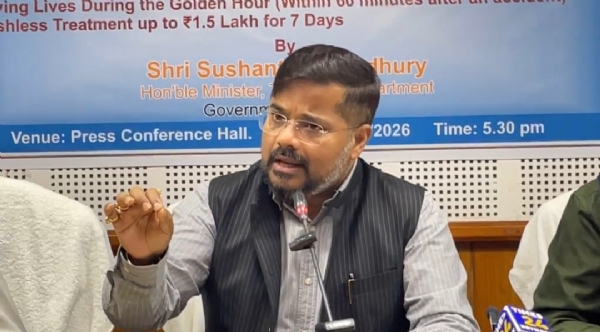 মন্ত্রী সুশান্ত চৌধুরী