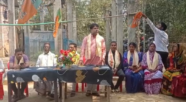 বিজেপিতে যোগদান সভা বিজেপিতে যোগদান সভা