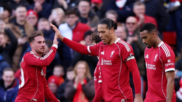 ইংলিশ প্রিমিয়ার লিগ:  টানা তৃতীয় জয়ে লিগ টেবিলের পাঁচে উঠেছে লিভারপুল