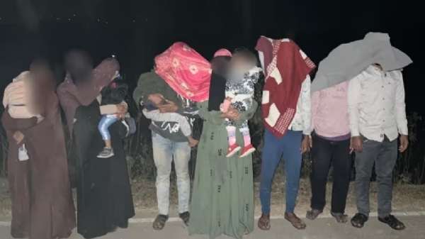 শ্রীভূমির সীমান্তে অনুপ্রবেশকারী