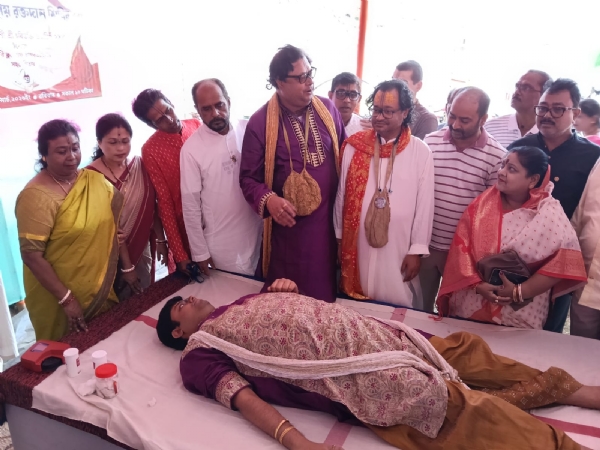 আগরতলায় রক্তদান শিবির আগরতলায় রক্তদান শিবির