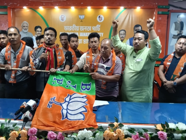 বিজেপির যোগদান সভা