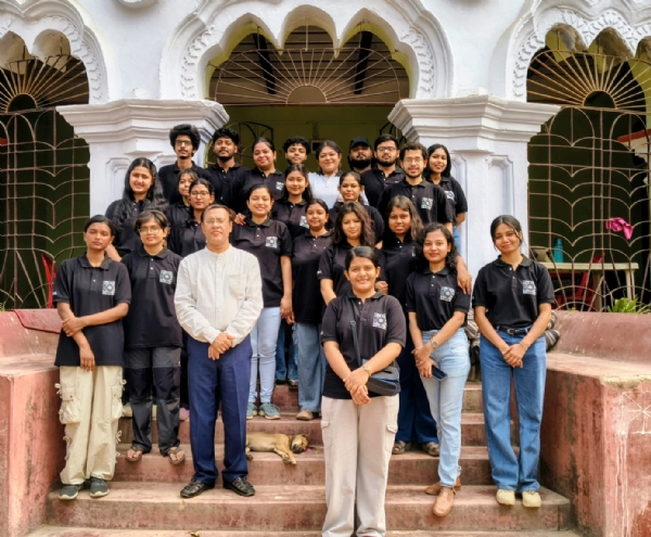 শিমুলতলায় শিক্ষামূলক ভ্রমণে রবীন্দ্রভারতীর পড়ুয়ারা