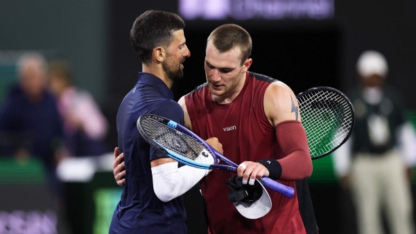 ইন্ডিয়ান ওয়েলস ২০২৬: ডিফেন্ডিং চ্যাম্পিয়ন ড্রেপার জোকোভিচকে হারিয়ে কোয়ার্টার ফাইনালে পৌঁছেছেন