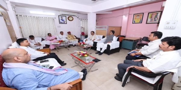 টিটিএএডিসি নির্বাচন ও ধর্মনগর উপনির্বাচন নিয়ে বিজেপি-এর কোর কমিটির বৈঠক