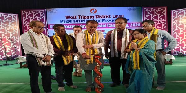 ‘পরিচ্ছন্ন ছাত্রাবাস, সবুজ ছাত্রাবাস’ অভিযানে পশ্চিম ত্রিপুরায় ৬টি হোস্টেলকে পুরস্কার